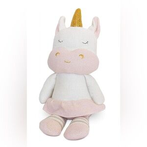 Living Textiles Baby Knit 14" Kenzie Unicorn Plush Toy